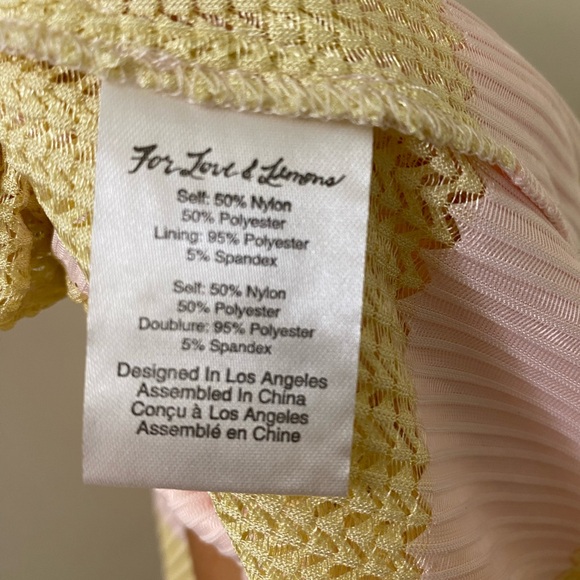 For Love and Lemons🍋”Steph” Swimsuit Coverup/Dress - Picture 8 of 9